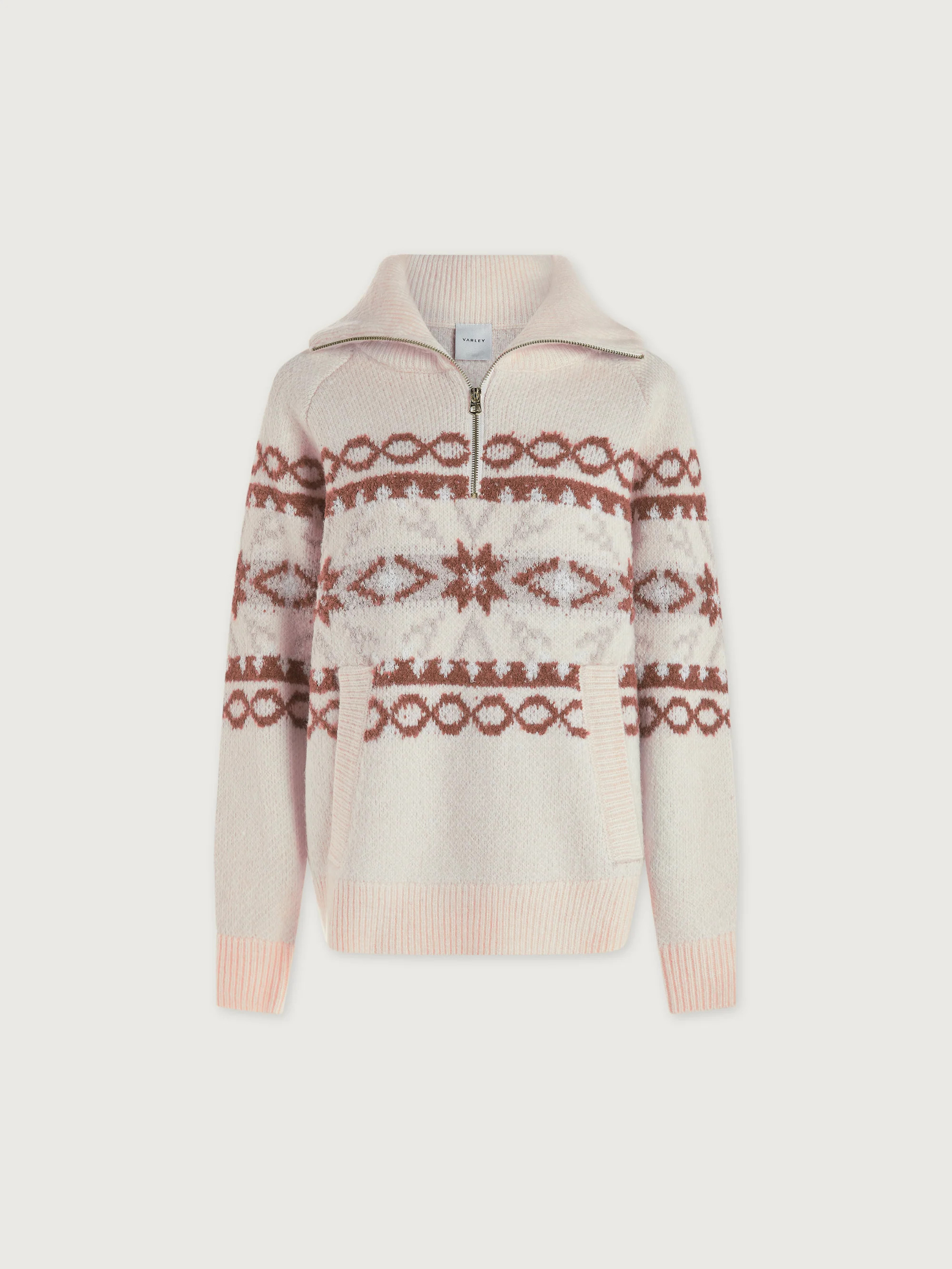 Cai Fairisle Half Zip | Varley UK | Varley UK