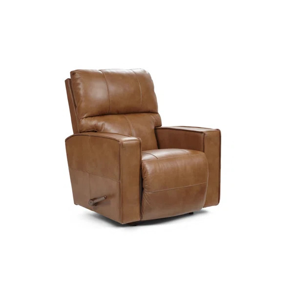 Maddox Leather Rocking Recliner | Wayfair North America