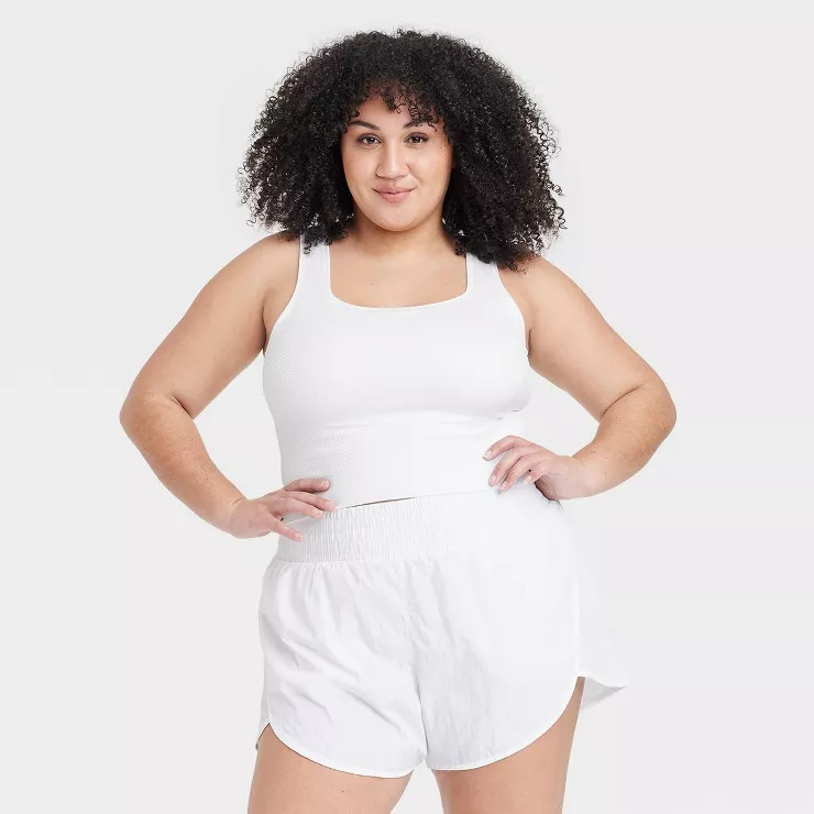 Women's Seamless Cropped Tank Top - All in Motion™ | Target