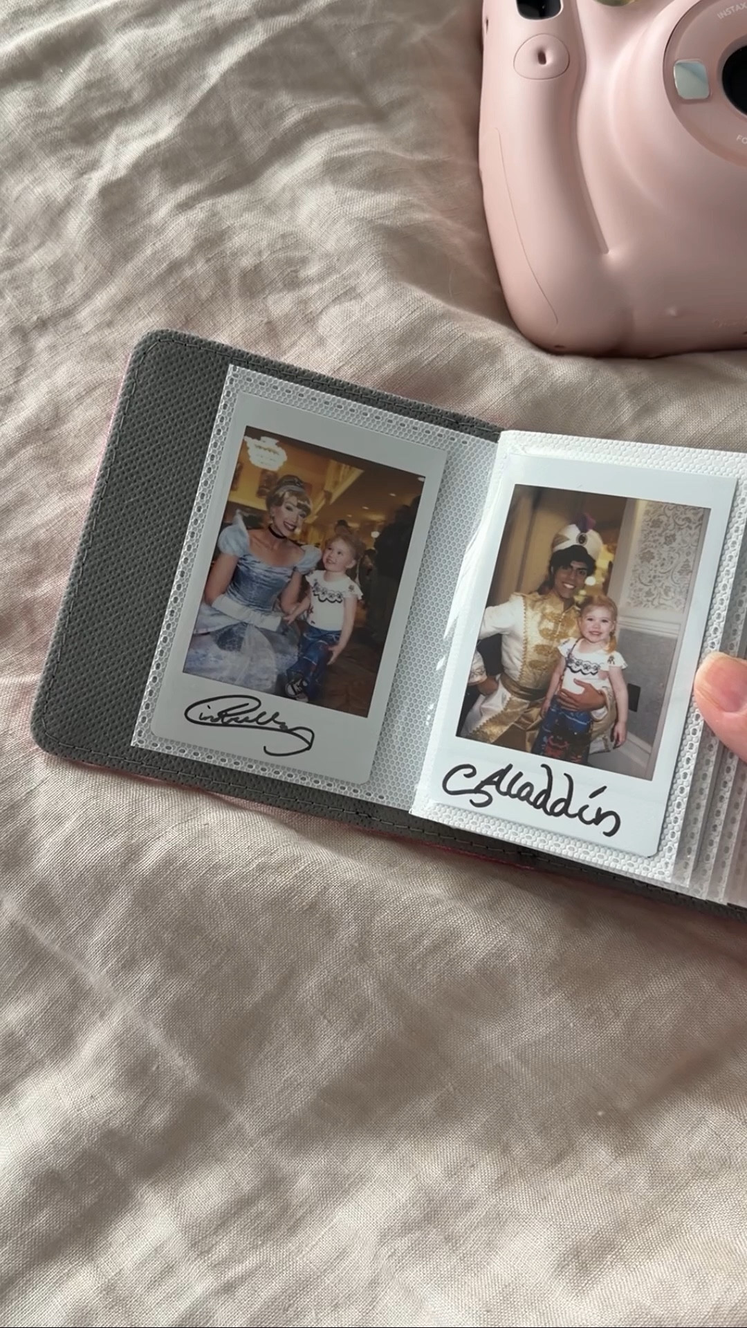 Disney idea!! Take a Polaroid camera and have characters sign the photos! 

I’ve had the instax mini 11 for a few years now and love it!
Polaroid camera 
Instax camera
Disney autograph book
Polaroid picture album 
Disneyland 
Disneyworld 

#LTKmomlife #LTKKids #LTKTravel
