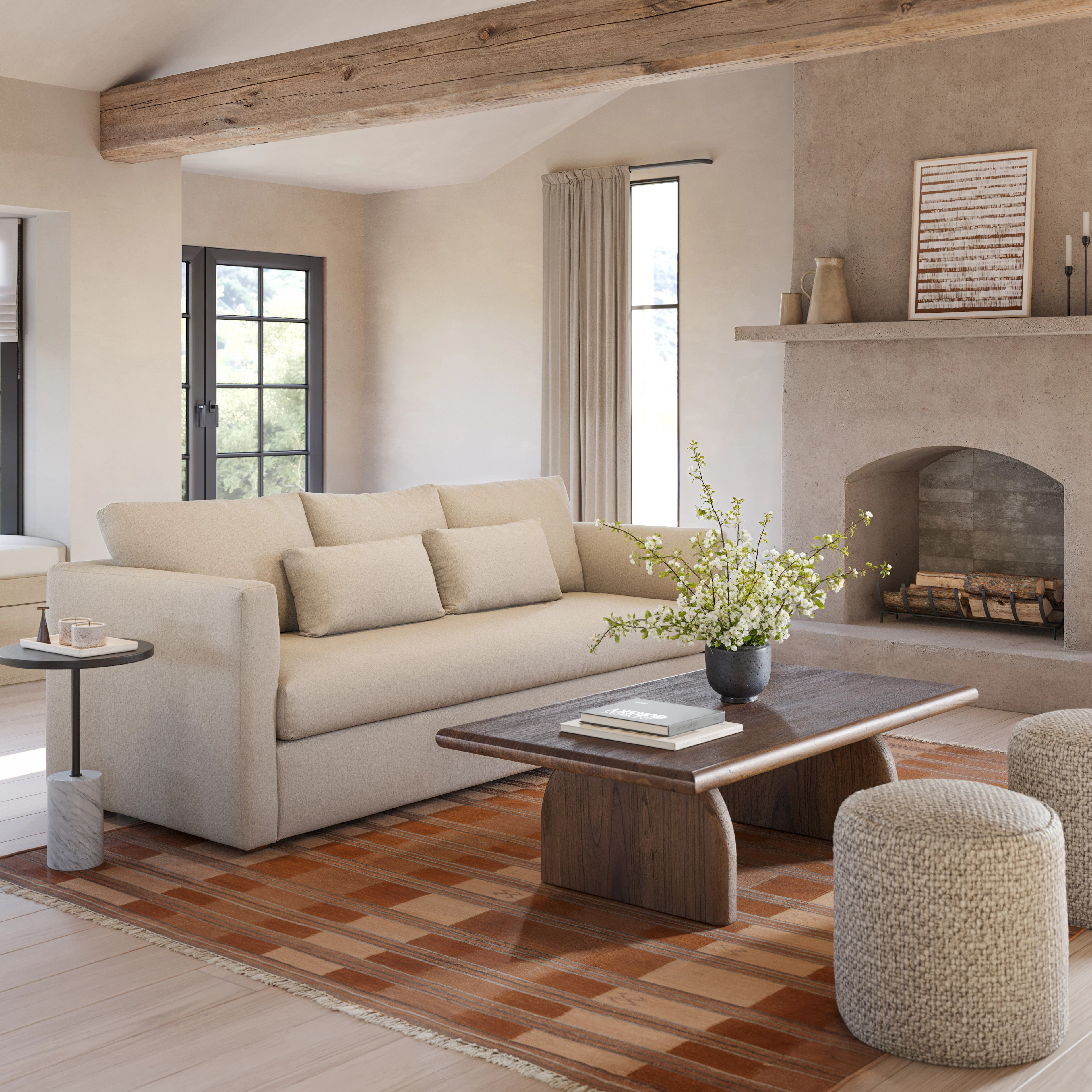 Lloyd 54" Coffee Table - Warm Brown | Article