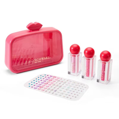 FAO Schwarz Glimmer & Glam 4pc Lipstick Set | Target