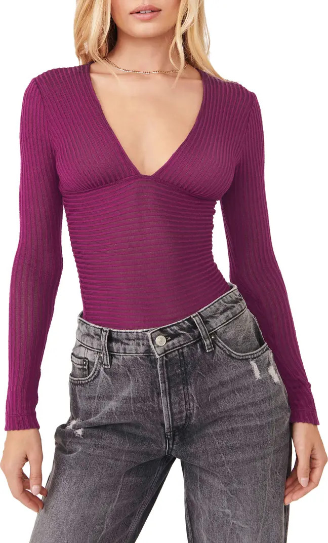 Lindsey Plunge V-Neck Top | Nordstrom Rack