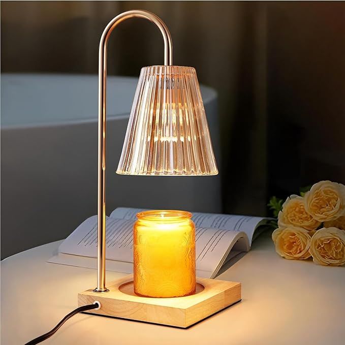 Candle Warmer Lamp, Electric Candle Warmer with Timer & Dimmer, Candle Lamp Warmer Compatible wit... | Amazon (US)