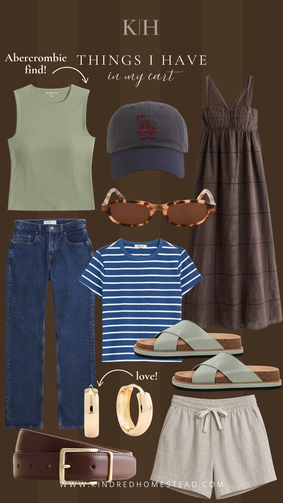 Everything currently sitting in my cart lately… 🤎

A mix of timeless basics and a few pieces that make everyday life feel a little more beautiful. I’m all about investing in items I’ll reach for again and again, and these are at the top of my wish list.

I’ve linked everything for you in my LTK if you’d like to browse or save for later. Which find are you adding to your cart? ✨#LTKStyle #NeutralStyle #CozyHome #NancyMeyersStyle #TimelessStyle #HomeDecorInspo #ClassicStyle #EverydayEssentials #KindredHomestead #LTKCreator

#LTKHome