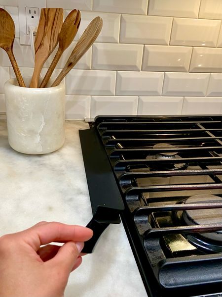 Silicone stove guards.

I LOVE these stove guards, they avoid food and spills from going in between your stove and counters. 

They are heat resistant and dishwasher safe! 

#LTKGiftGuide #LTKFindsUnder50 #LTKHome