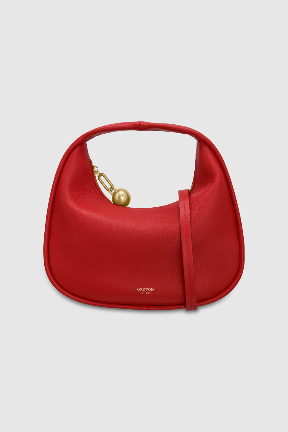 Clara Smooth Mini Bag - Dark Poppy | Oroton | Oroton