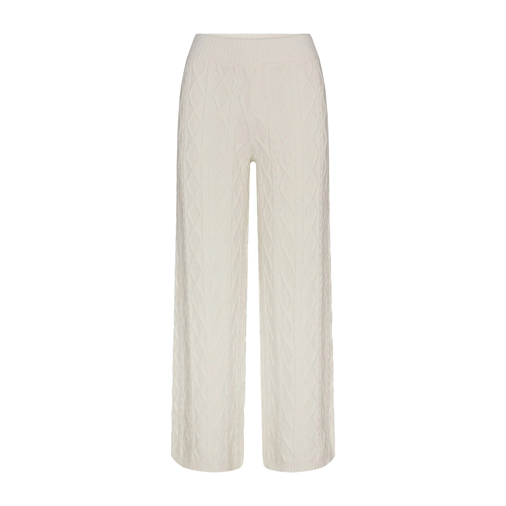 CABLEKNIT STRAIGHT LEG PANT | SKIMS (US)
