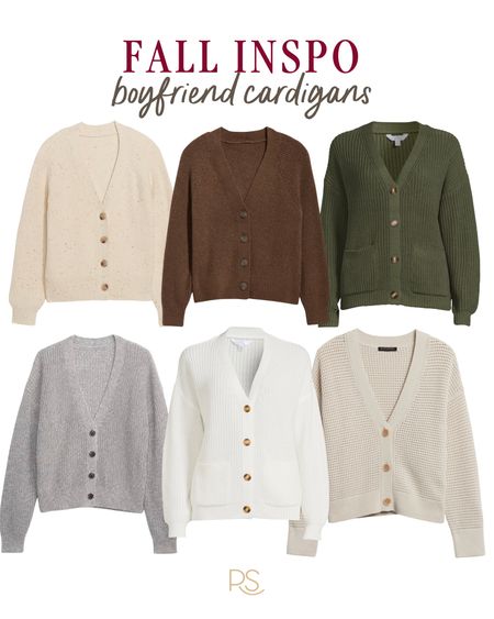 Fall Outfit Inspo: Boyfriend Cardigans 🍁

#LTKunder50 #LTKunder100

#LTKSeasonal