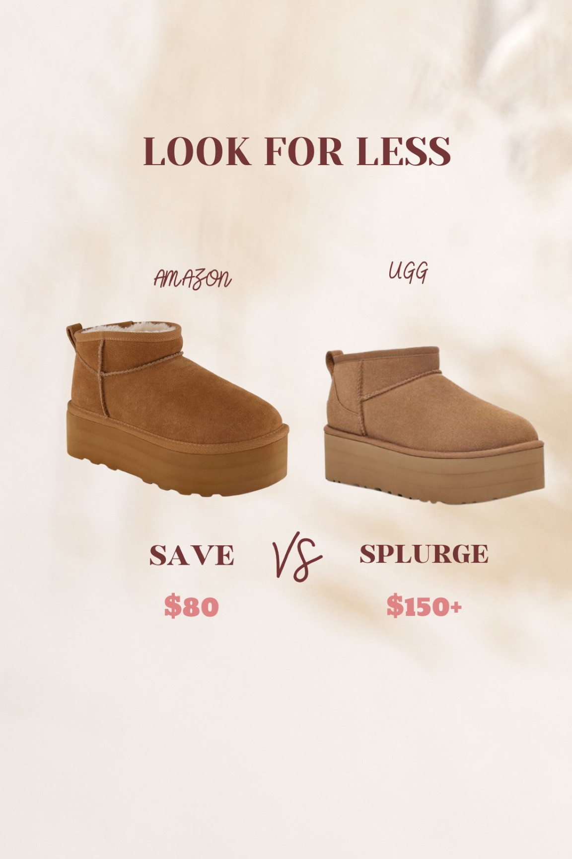 Get The Look For Less
Also comes in a few other colors including a super cute dark hunter green! 💚


Plus Size Fashion 
Plus Size Fashion Finds
Amazon Fashion 
Amazon Boots
Platform Boots
Curvy Fashion 
Curvy 
Size 16 Fashion 
Size 14 Fashion #LTKGiftGuide

#LTKshoecrush #LTKstyletip