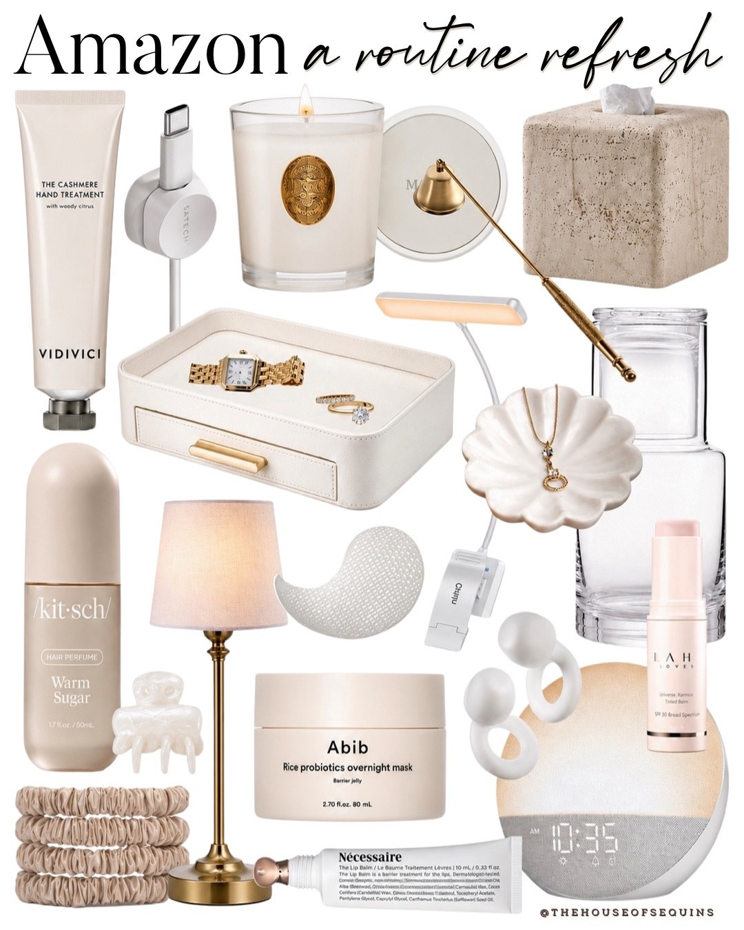 Shop my bedtime routine Amazon home nightstand essentials! Back to routine, nighttime routine, self care and wellness finds.

#LTKmorningroutine #LTKselfcare 

Comment SHOP below to receive a DM with the link to this post on my LTK ⬇ https://liketk.it/6jBFR

#LTKhome