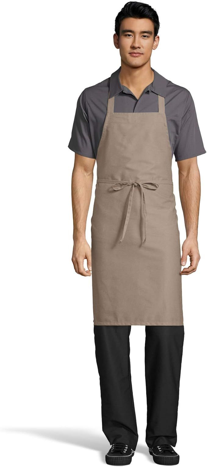 Uncommon Threads Unisex Classic Restaurant Bib Apron for Work Uniform | Amazon (US)