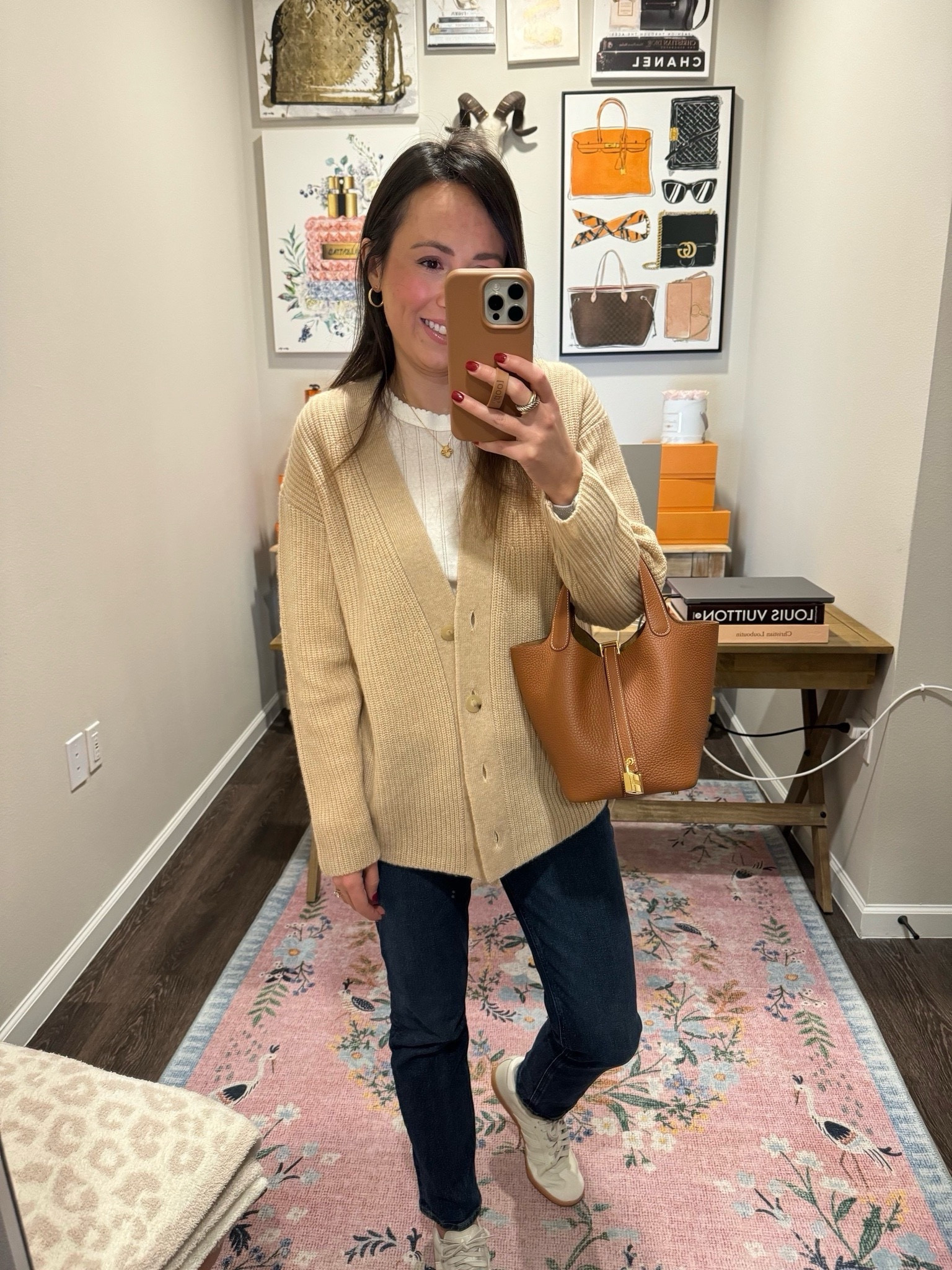 Vince cashmere cardigan (xs), leset tee (small), agolde jeans (25), adidas sambas sneakers 



#LTKFindsUnder100 #LTKStyleTip #LTKSeasonal