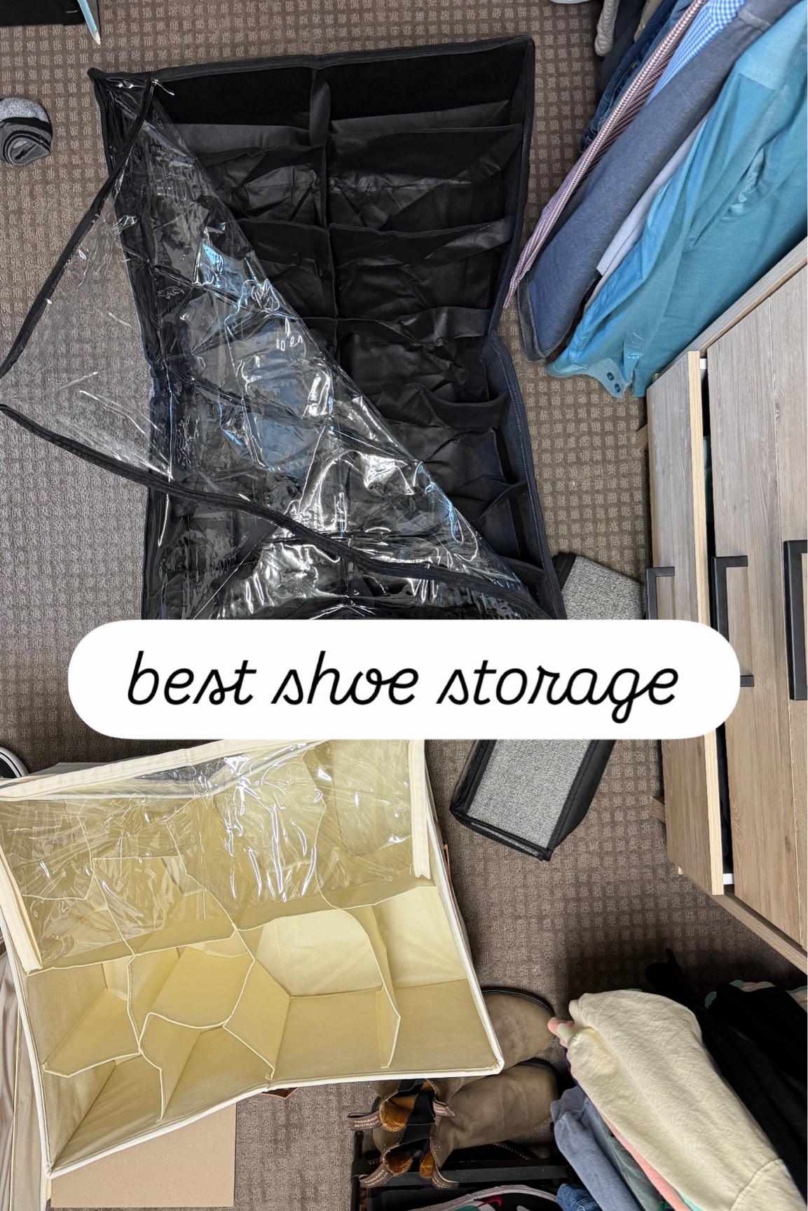 Here are my favorite ways to store shoes!!

#LTKHome #LTKgrwm #LTKmomlife