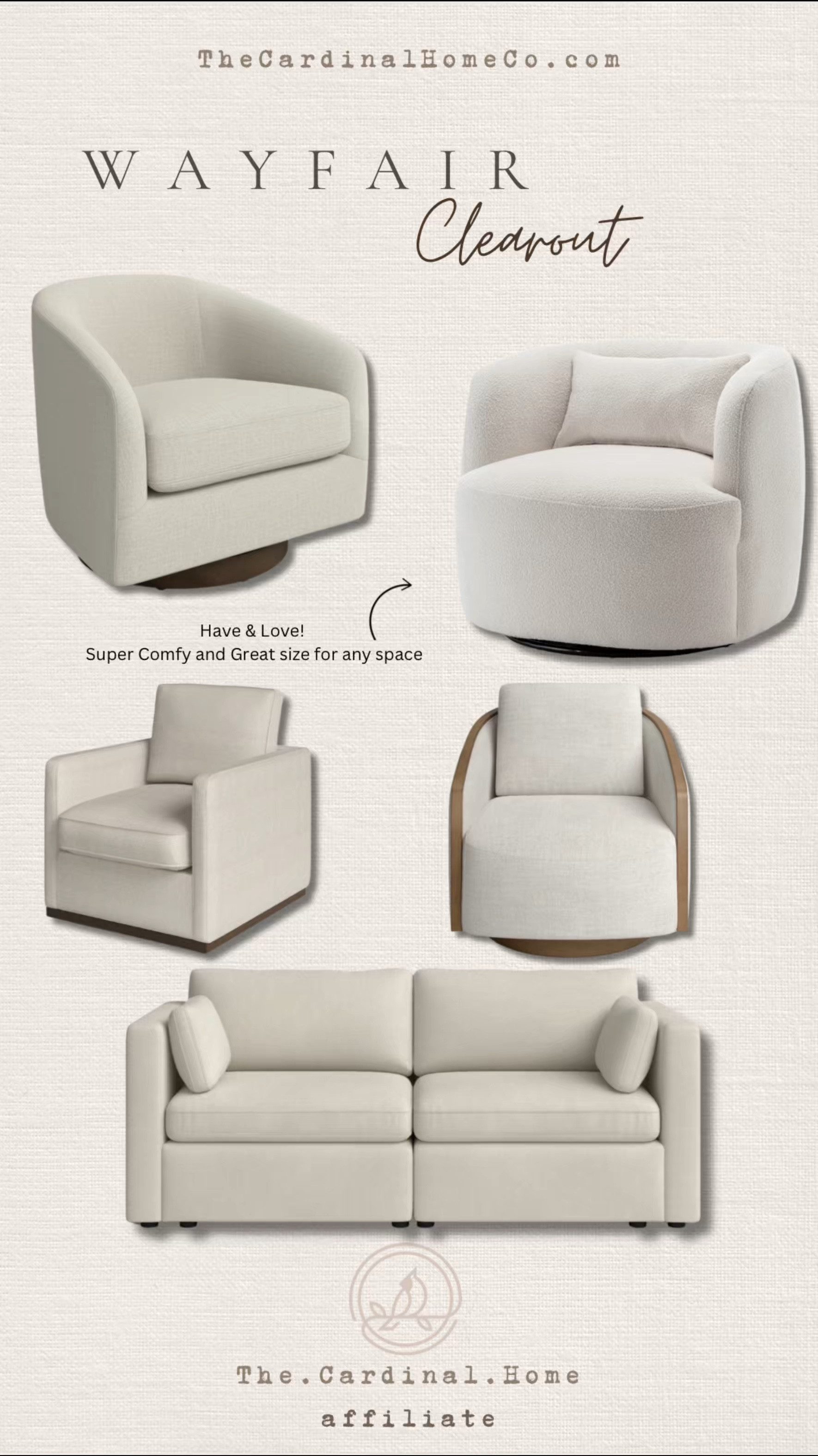 Wayfair sales, clearout, home decor accent chairs, sofa, living room seating, home furniture, 

#LTKHome #LTKWatchNow #LTKSaleAlert