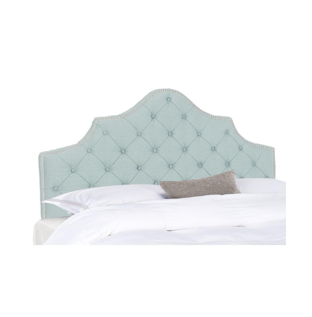Arebelle Queen Headboard - Sky blue | Macy's
