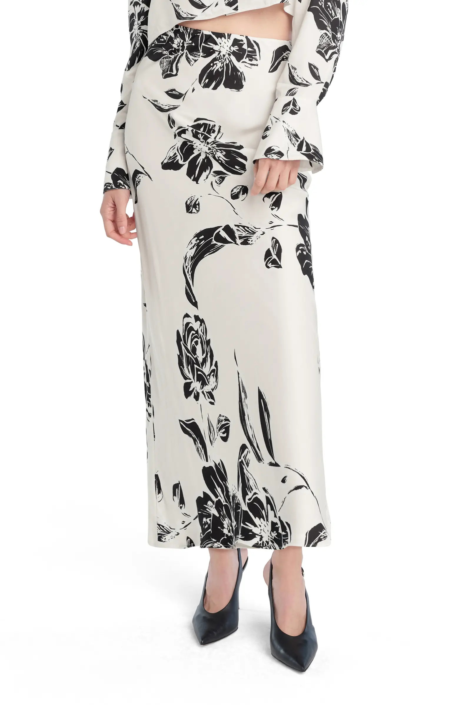 The Jojo Floral Maxi Skirt | Nordstrom