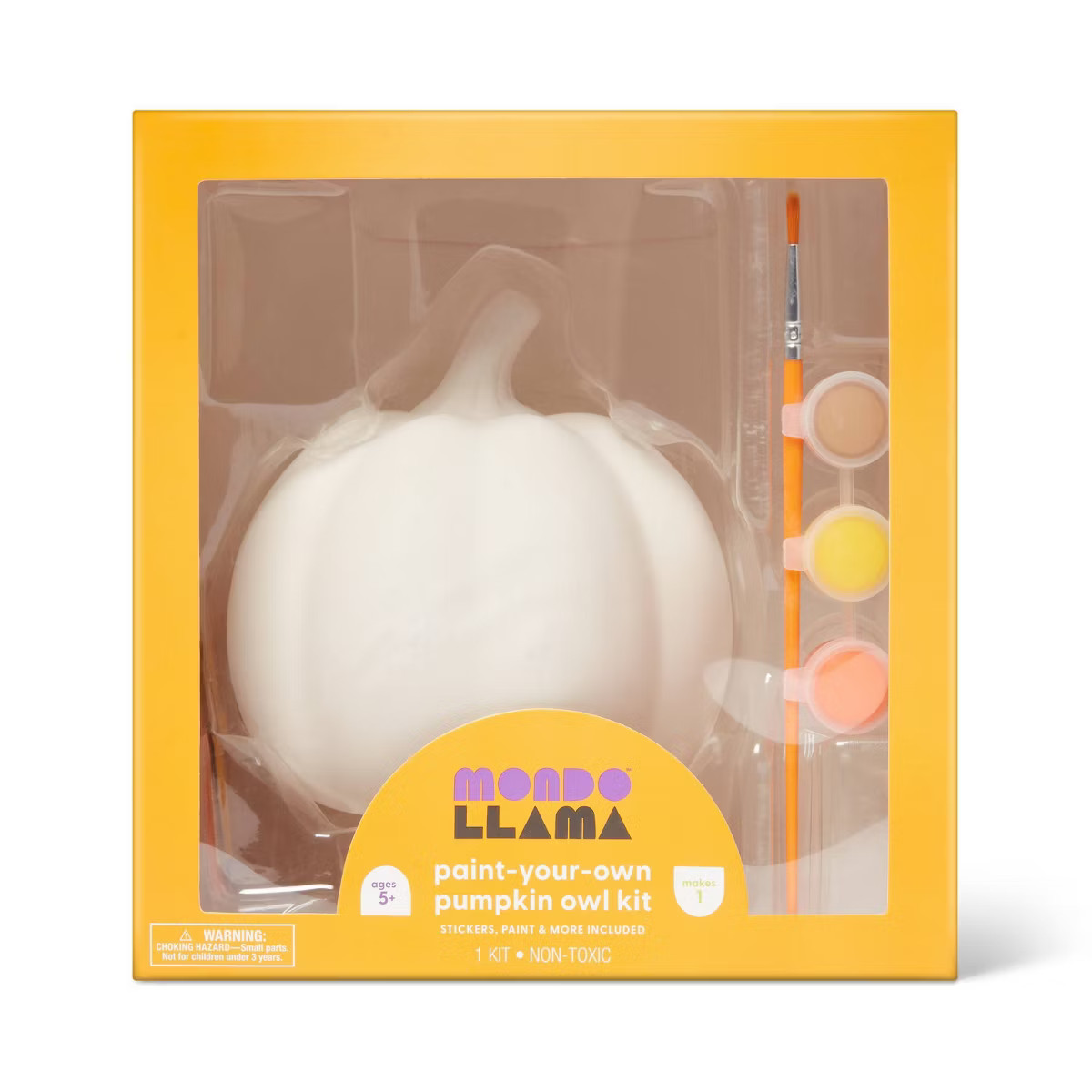Mini Owl Pumpkin Decorating Kit - Mondo Llama™ | Target