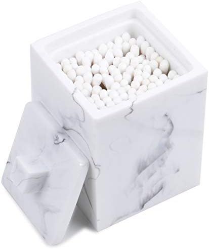 Faux Marble- Square Storage Container With Lid | Amazon (US)