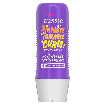 Aussie 3 Minutes Miracle Curls Detangling Deep Conditioner - 8 fl oz | Target