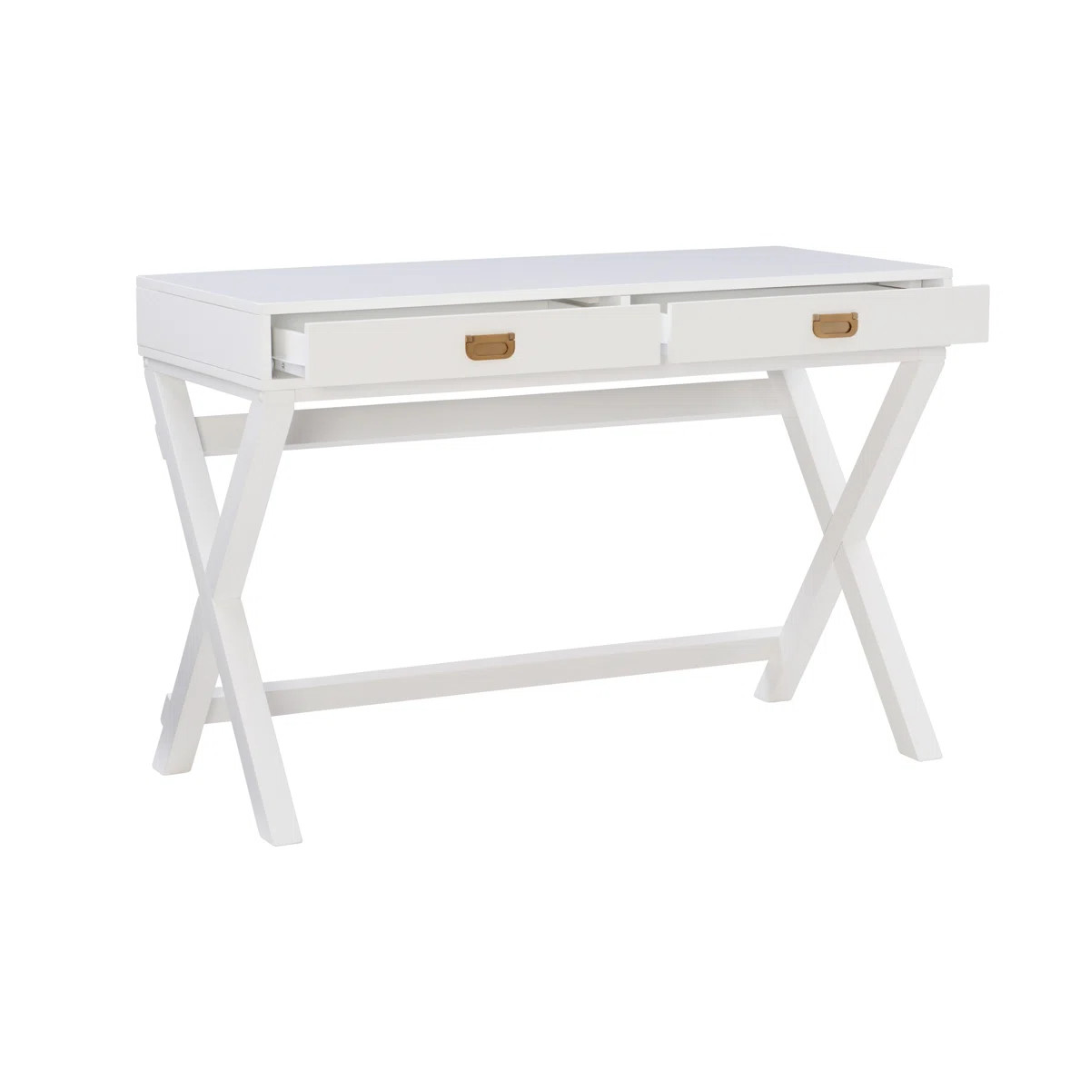 Halstad Modern 44 Long Desk with Drawer Storage | Wayfair North America