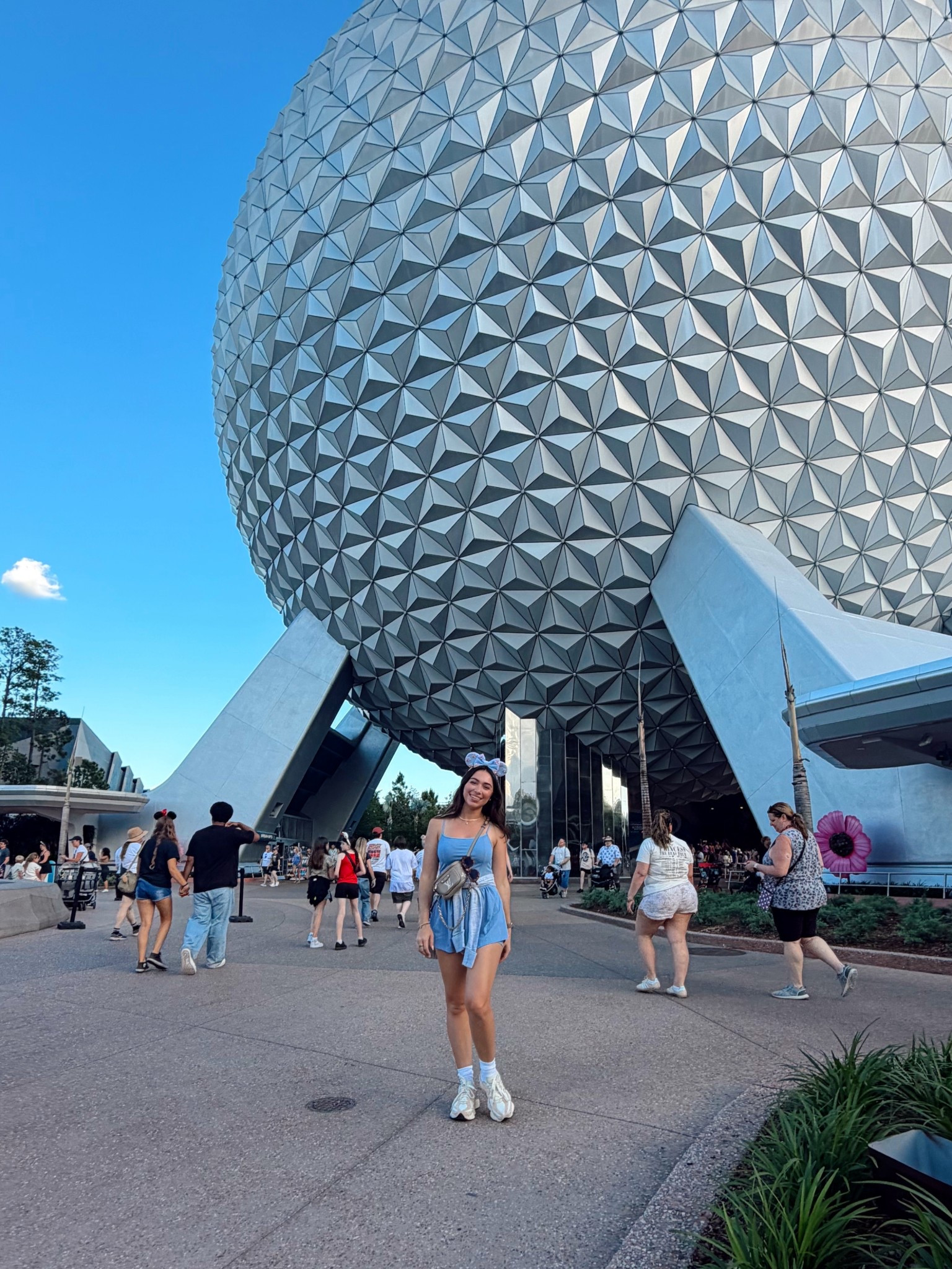 What to wear to Disney!! What to wear to Epcot. Loving this breezy romper. It’s super flattering!! Adjustable straps, so many color options. The shorts meet the top at a slightly lower center v so it is super flattering on the lower tummy area. Great deal. Lined with fitted shorts under the breezy top shorts. Will be wearing this a lot all summer. #amazonfind #amazonfashion 

#LTKootd #LTKTravel #LTKSeasonal