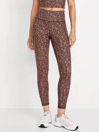 High-Waisted PowerSoft 7/8 Leggings | Old Navy (US)