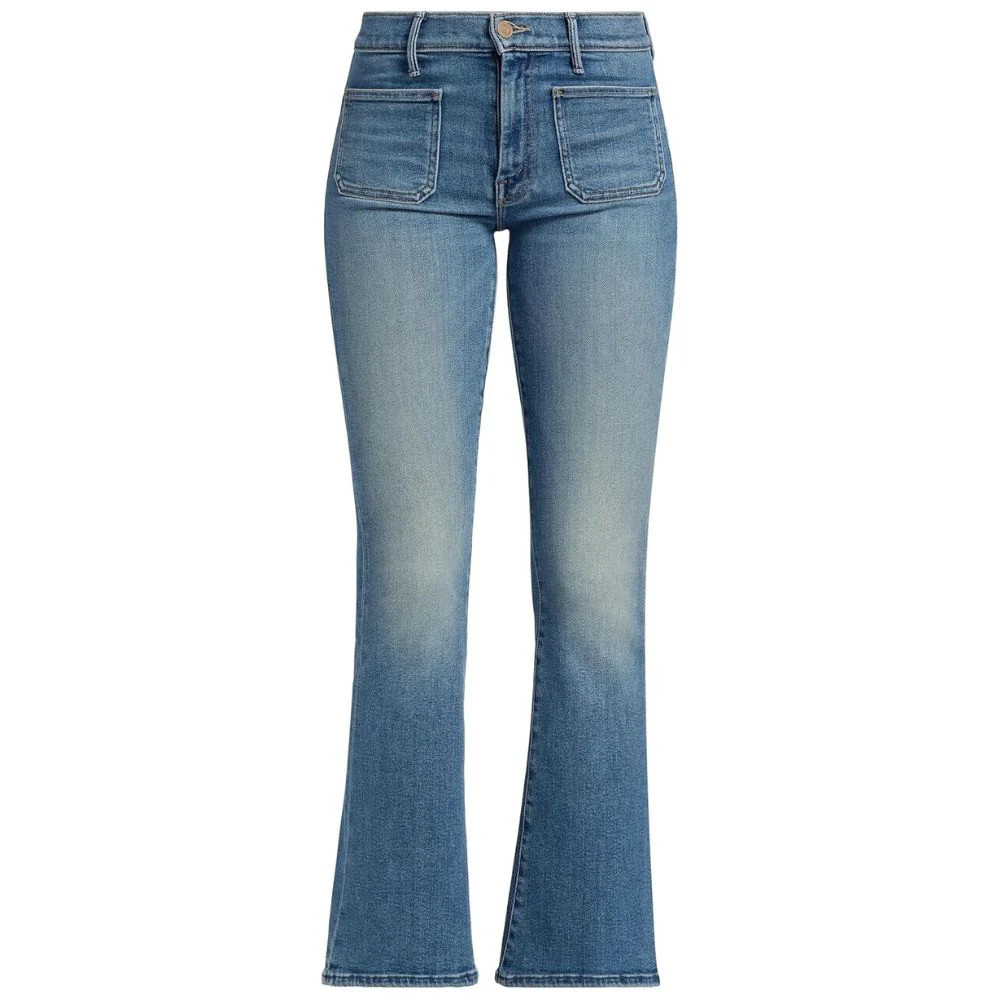 Mother Women's The Patch Pocket Weekender Jeans, Poppin Wheelies | Shop Simon