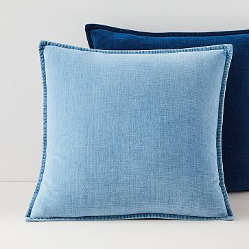 Cotton Velvet Indigo Pillow Covers | West Elm (US)