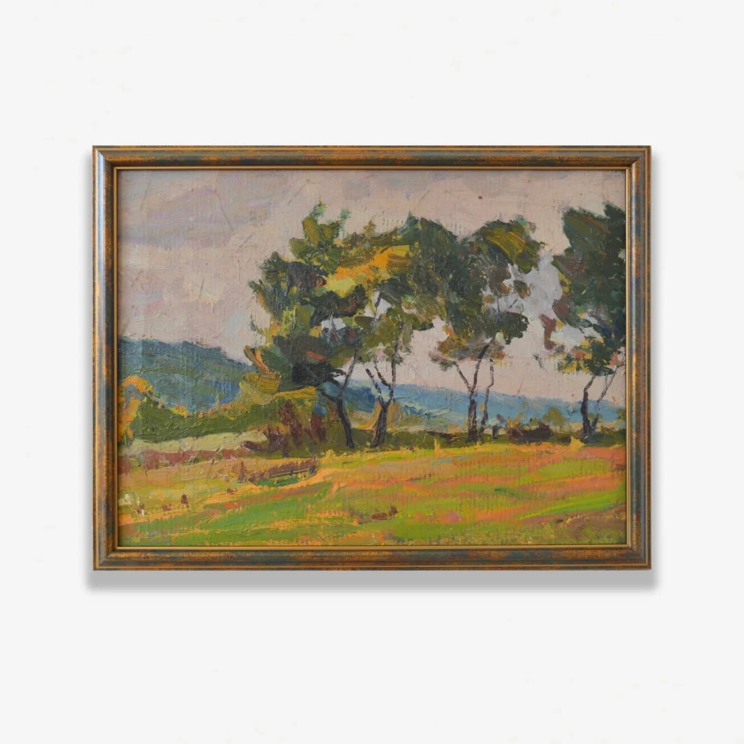 Vintage Framed Original Oil Painting. by Honored Soviet Ukrainian Artist V. Iskam. Impressionist ... | Etsy (UK)