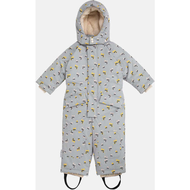 7AM Enfant | Benji Grand Floral Print Snowsuit, Autumn Blossom (Multicolor, Size 2-3Y) | Maisonette | Maisonette