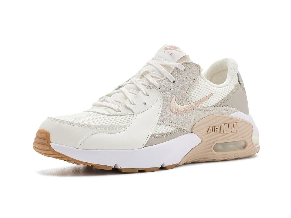 Nike Air Max Excee Women's Shoes Sail/Shimmer/Phantom/Cream II/White/Gum Med Brown: 7 B - Medium | Zappos.com