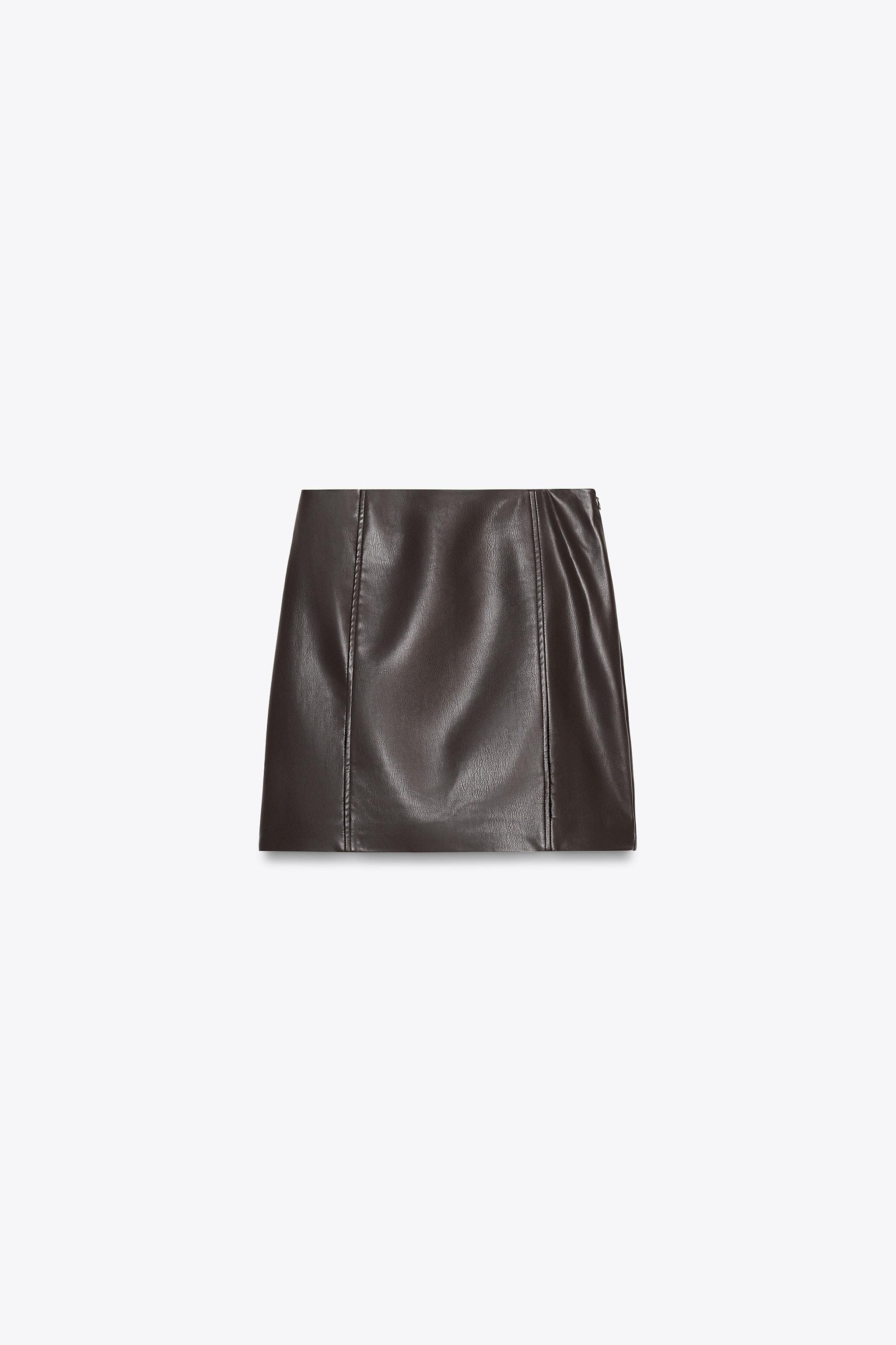 HIGH-WAISTED MINI SKIRT | Zara US