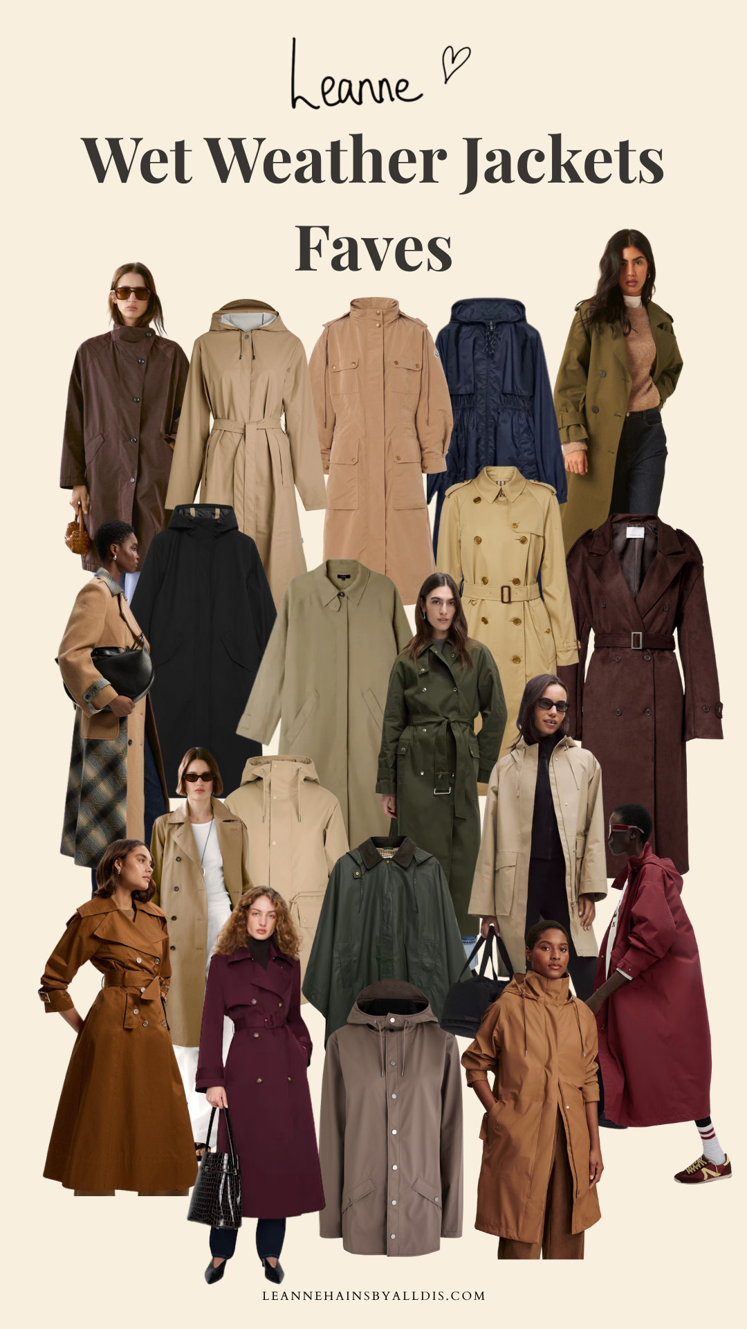 Wet weather jackets, autumn jackets, high street, Marks & Spencer, Varley, Karen Millen, Lululemon, Soeur, Monclear, Prada, outfit ideas, high end jackets  

 #LTKFashionMonth #LTKuk #LTKautumn
