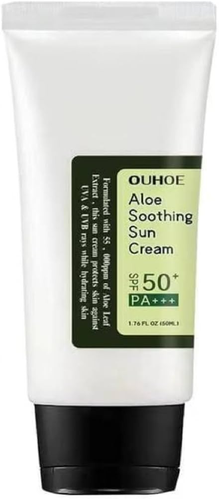 Aloe Soothing Sun Cream SPF 50 PA+++ (50ml, 1.76Floz) | Amazon (US)