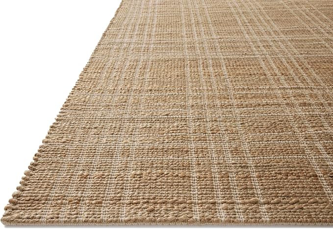 Loloi Chris Loves Julia Judy Collection JUD-01 Natural/Cream 7'-9" x 9'-9" Area Rug | Amazon (US)