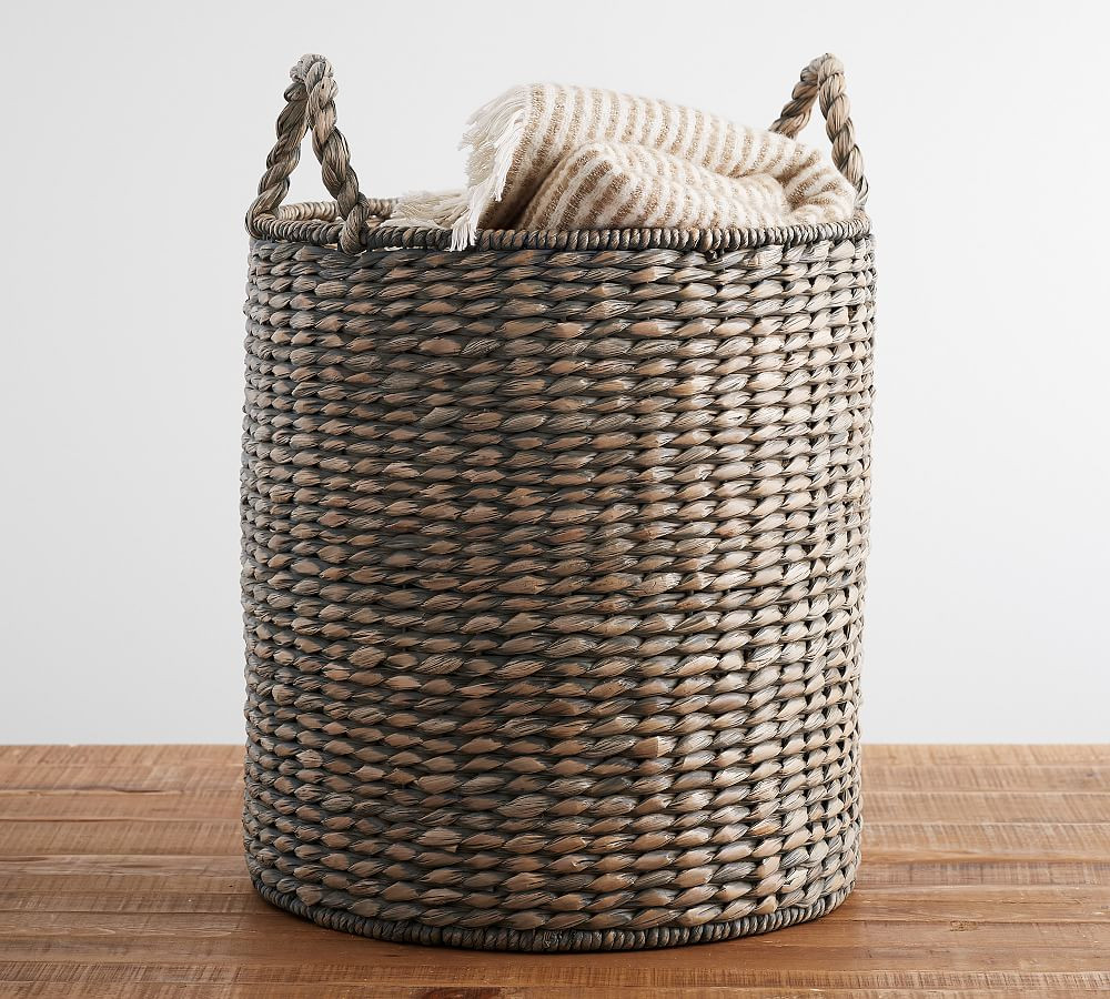 Charleston Handwoven Seagrass Tote Basket | Pottery Barn (US)