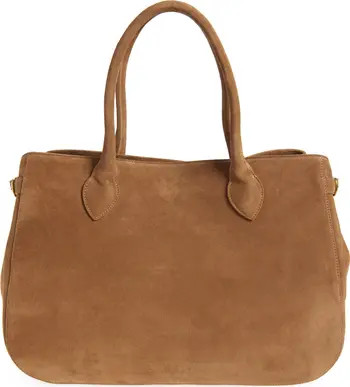 Reformation Large Patrizia Suede Satchel | Nordstrom | Nordstrom