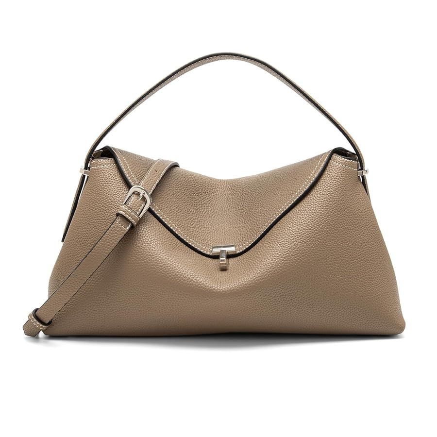 Leather Crossbody Bag for Women, Multiple Compartments for Everyday & Travel | Amazon (US)