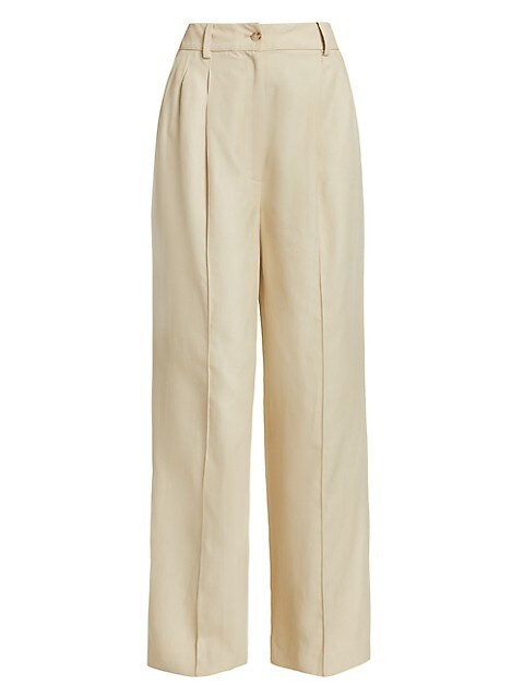 Pleated Wide-Leg Pants | Saks Fifth Avenue