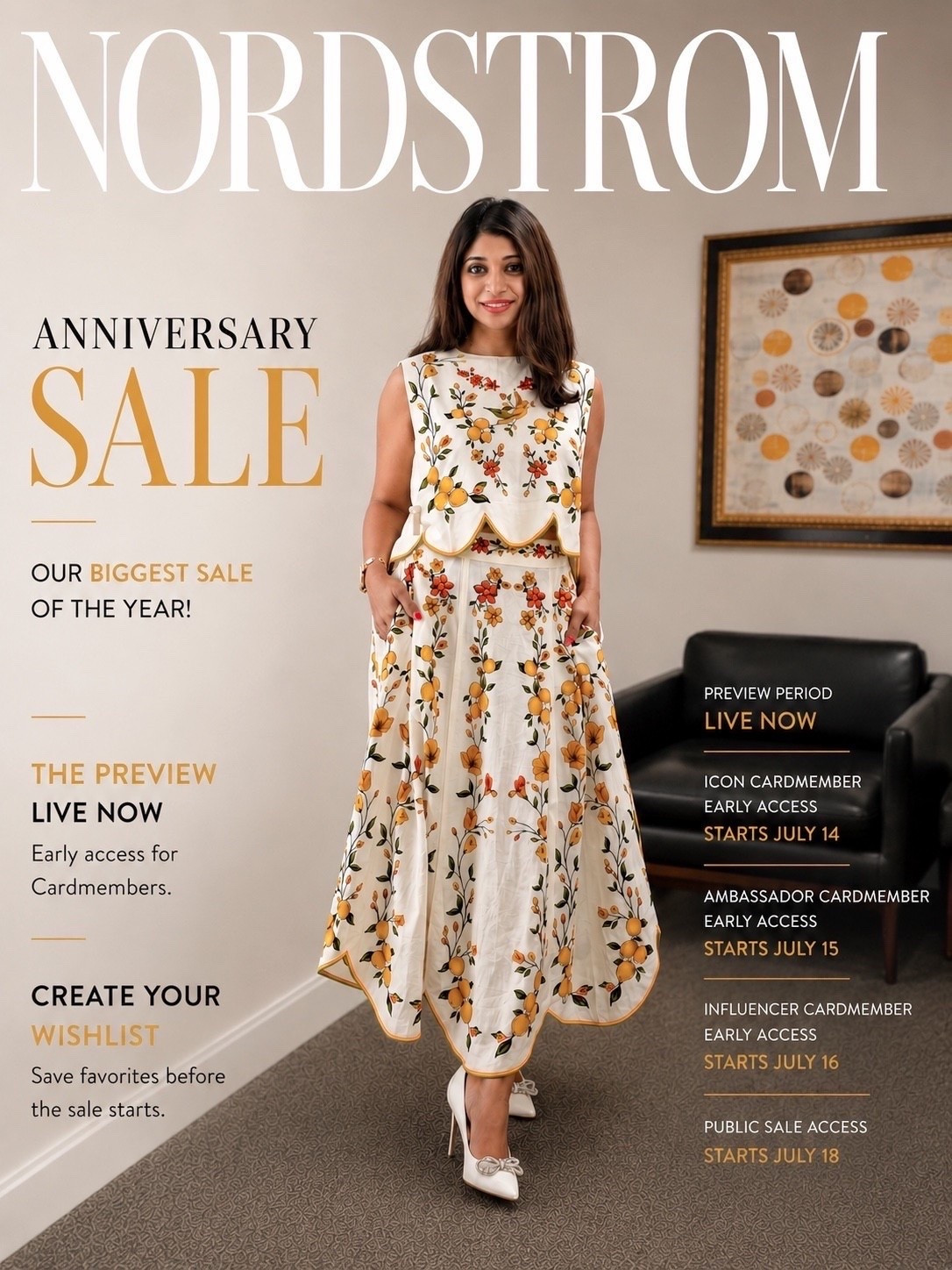 #ad The @Nordstrom Anniversary Sale Preview is officially here!
If you’re new to the sale, here’s the secret: the Preview lets you browse the entire sale before shopping opens so you can plan ahead.
Our biggest tip? Create your Wishlist now. The most popular items sell out fast, and having your favorites saved makes shopping day so much easier.

Sale timeline:
• Preview: Now Live
• Icon Cardmembers: July 14
• Ambassador Cardmembers: July 15
• Influencer Cardmembers: July 16
• Public Access: July 18

We’ll be sharing our favorites throughout this period 🤩
.
.
.
.
.
#nordstrompartner #nordstrom