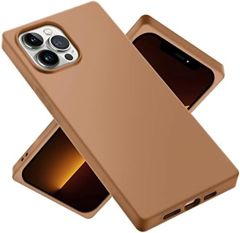 Jmltech Square iPhone 14 Pro Max Case Silicone Protective Slim Thin Shockproof Flexible Women Gir... | Amazon (US)