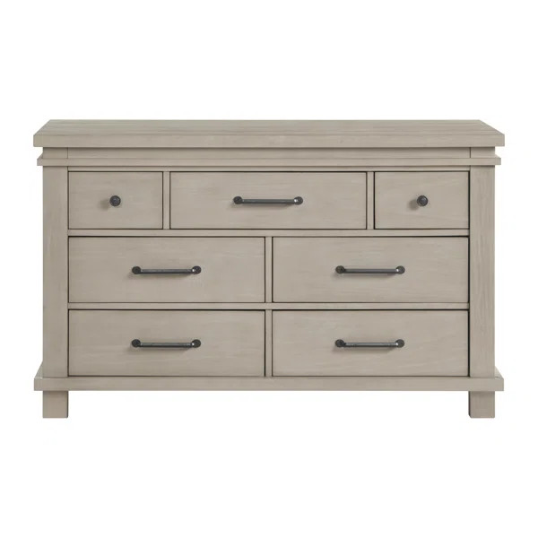 Hampton 7 Drawer 56" W Double Dresser | Wayfair North America