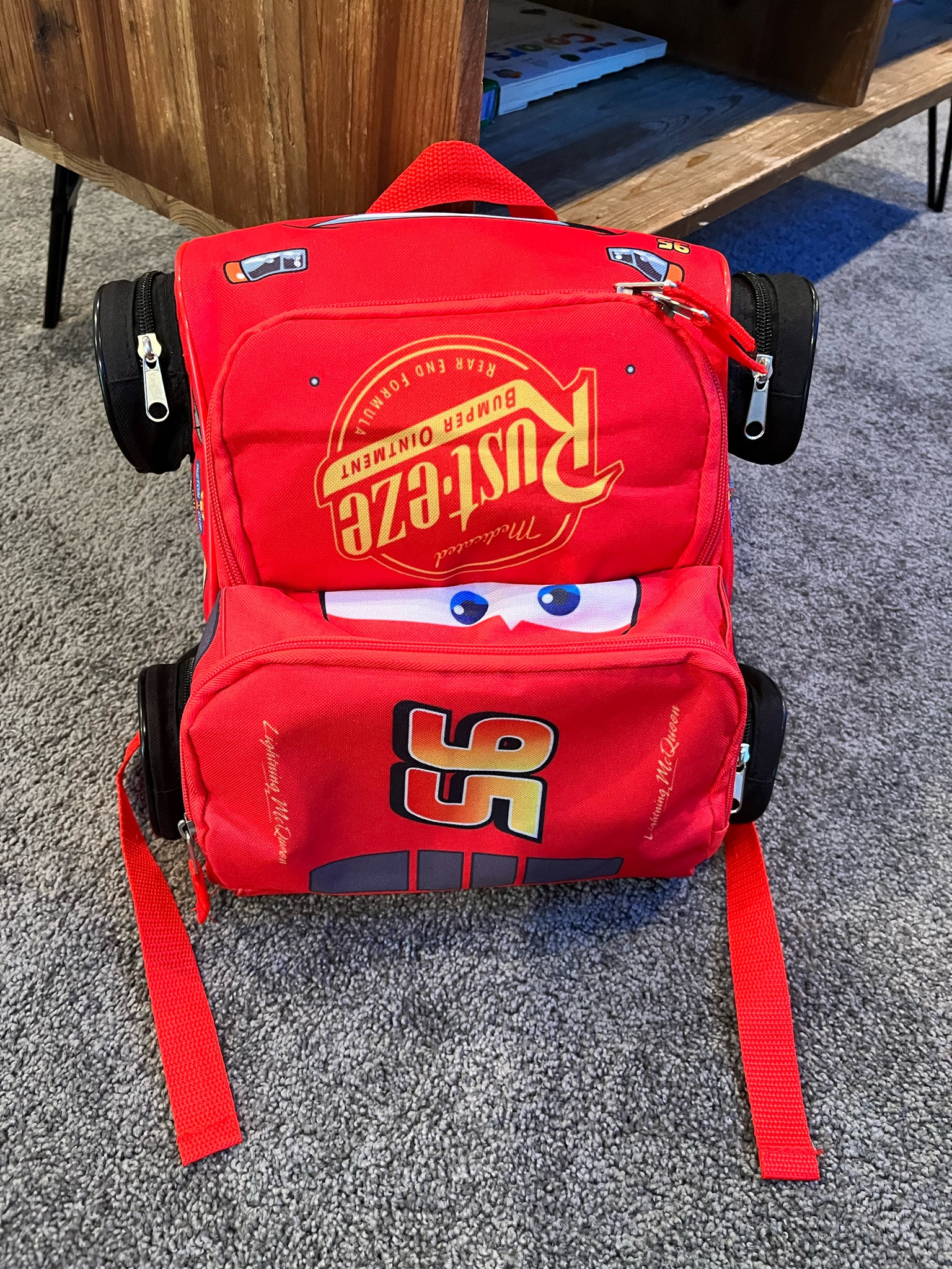 HAD to get this Lightning McQueen backpack for my son. He’s obsessed with Cars and now keeps all of his toy cars in here. Great gift for toddlers! 

#LTKfamily #LTKbaby #LTKFind
