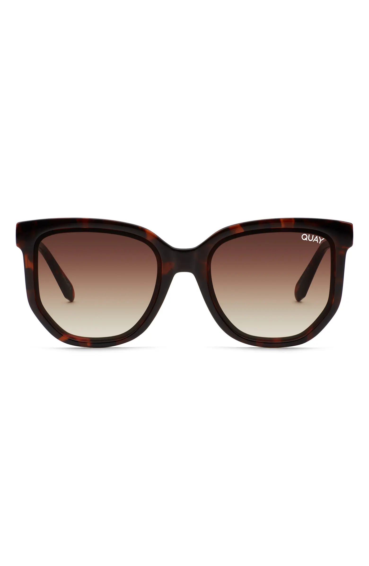 Coffee Run 51mm Polarized Gradient Cat Eye Sunglasses | Nordstrom Rack