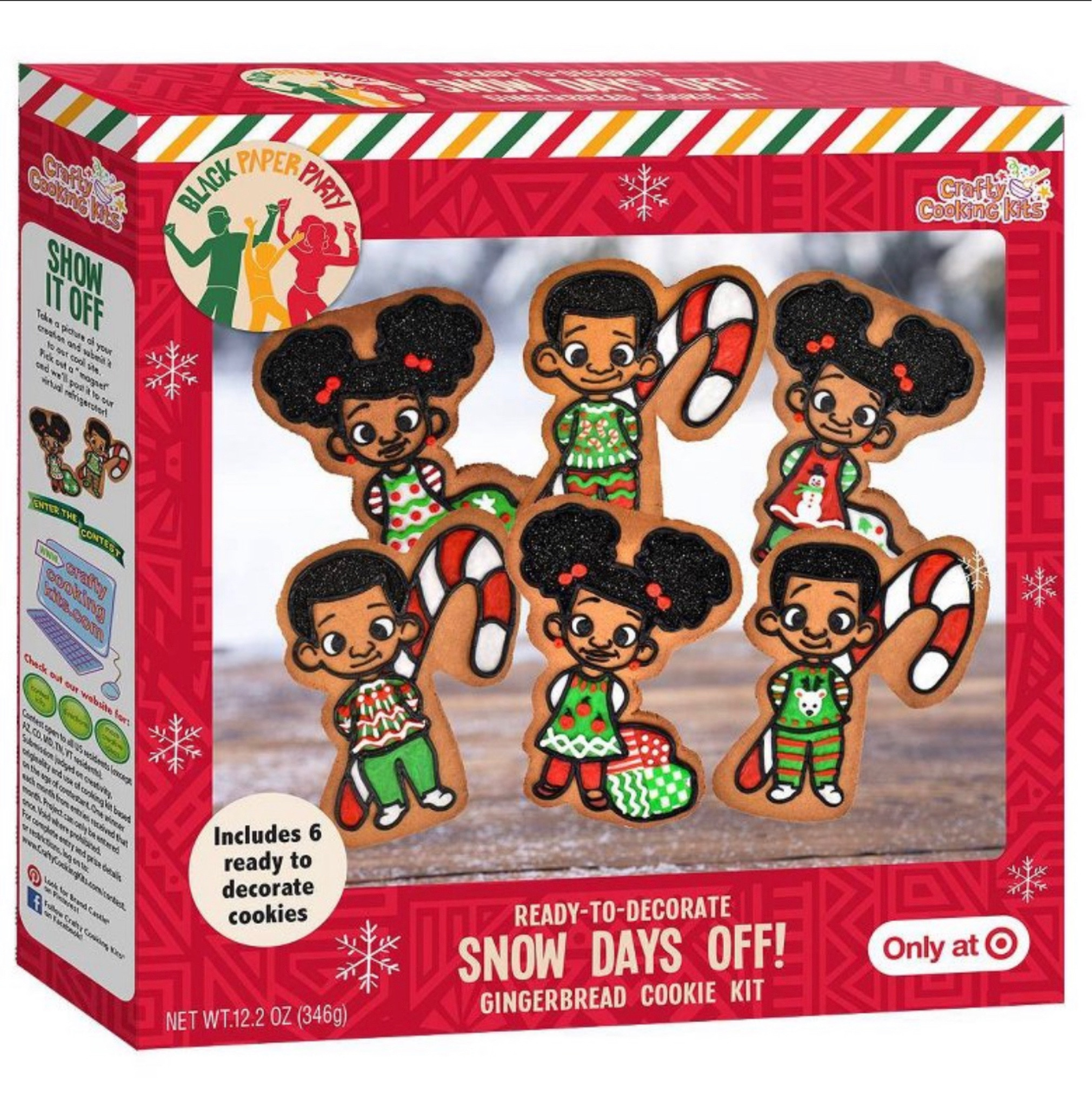 Black Paper Party gingerbread cookies 

#LTKHoliday #LTKfamily #LTKSeasonal