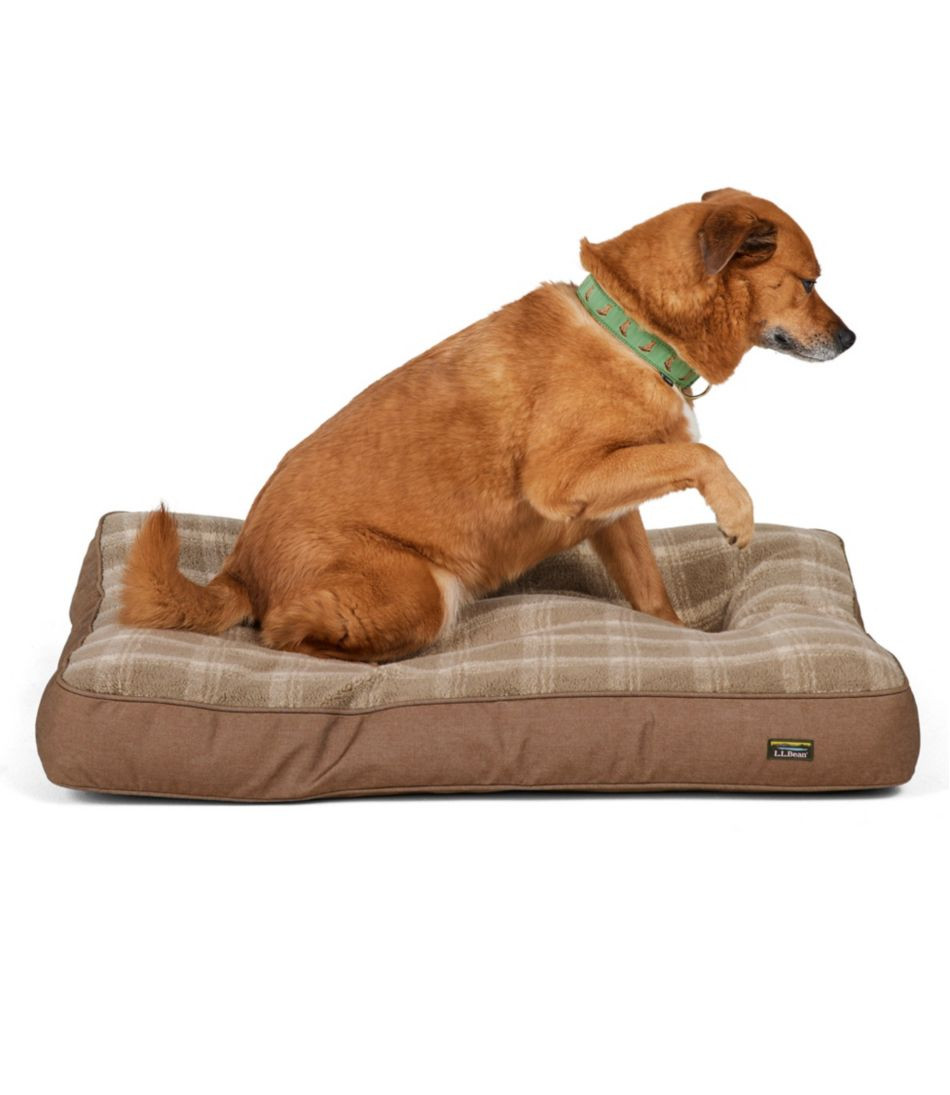 Premium Fleece Therapeutic Dog Bed, Rectangular | L.L. Bean