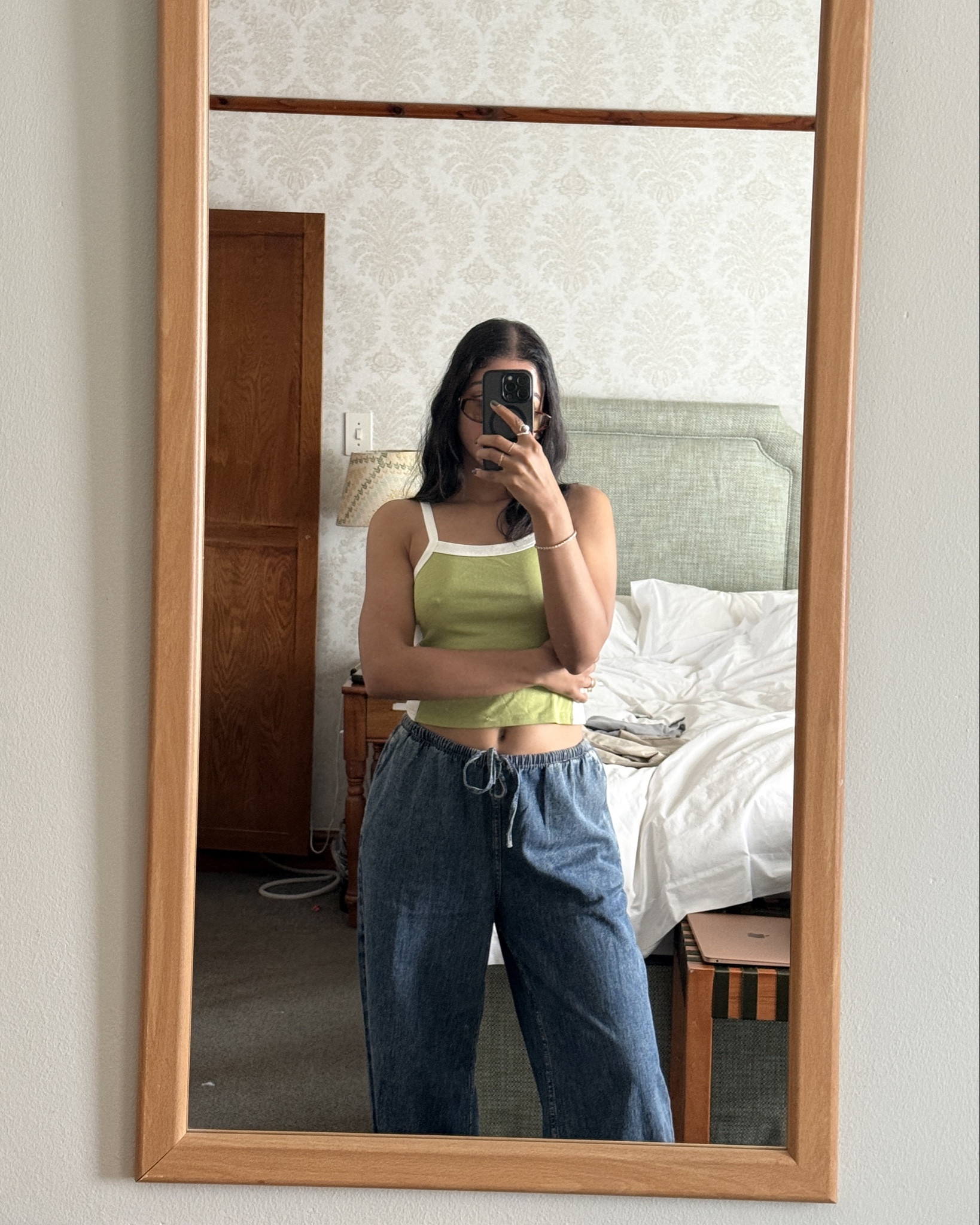 summer vacation outfit ; never thought I’d be a drawstring denim girly, but they’re sooo comfy in the summer when you still want the denim look #denim #summer

#LTKvlog #LTKootd #LTKTravel