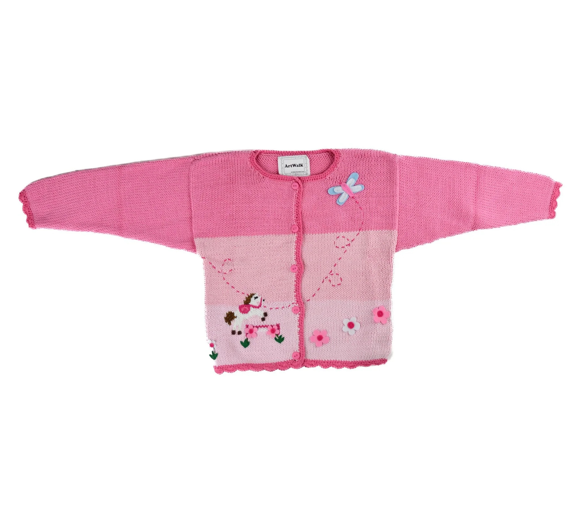 Art Walk Winning Horse Knit Sweater | JoJo Mommy