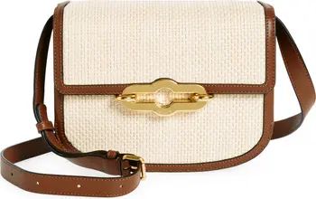 Mulberry Pimlico Raffia & Leather Shoulder Bag | Nordstrom | Nordstrom